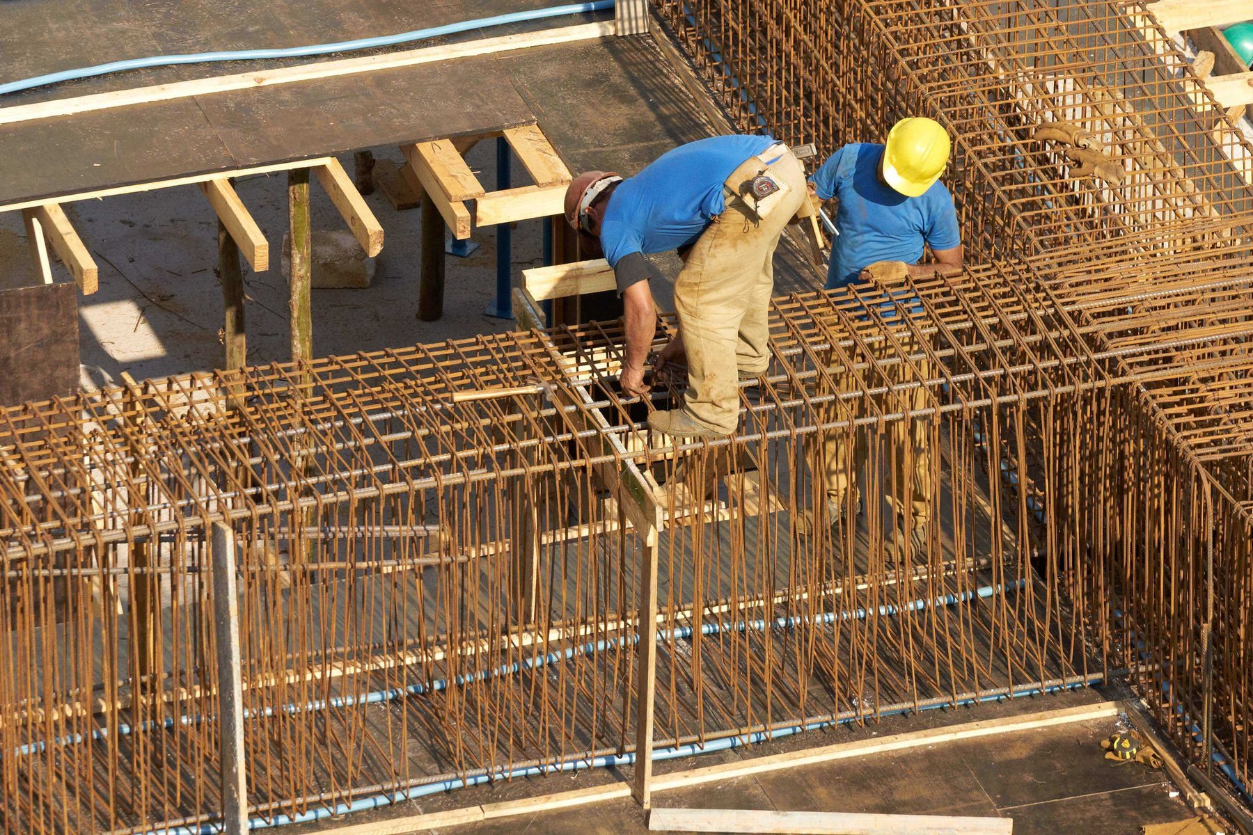 Eisenflechtspezialist für Großbaustellen